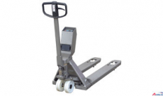 Edelstahl Wiegehubwagen